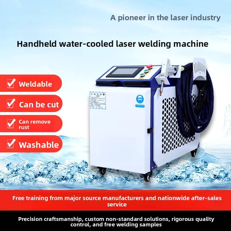 Industrial Laser Welding Machine Hand Held - Handheld Water-Cooled Machine Fiber High-Power Welding
