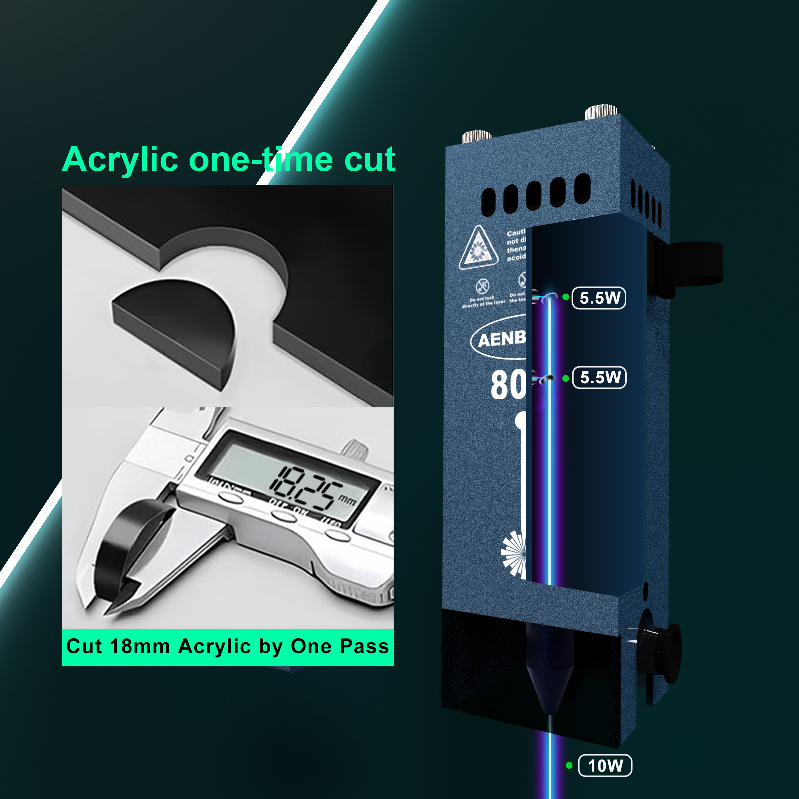 AENBUSLM 80W Laser Engraving H - Industrial Laser Equipment recensione e prezzo