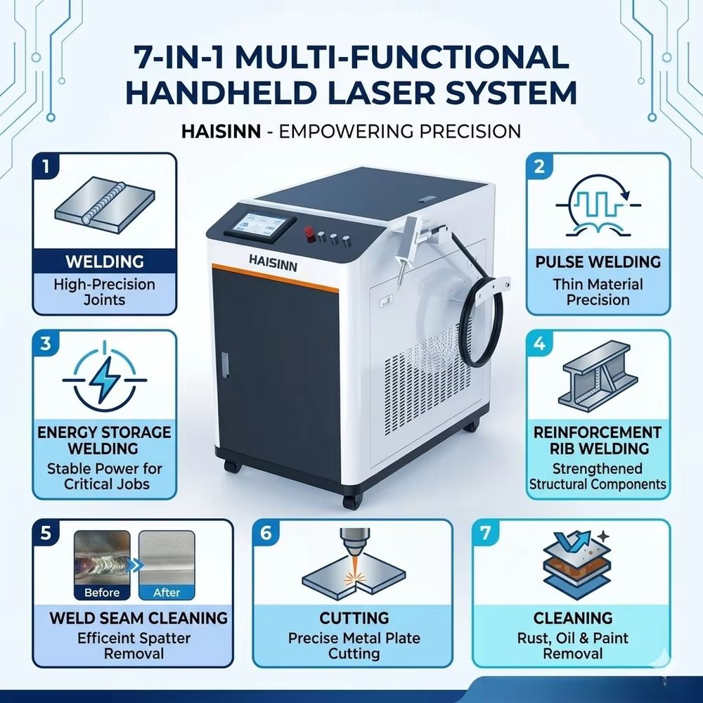 Industrial Handheld Fiber Lase - Industrial Laser Welding Machine Hand Held recensione e prezzo
