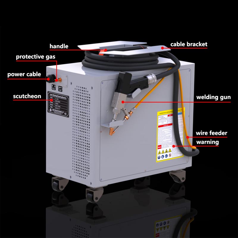 Industrial Handheld Laser Weld - Industrial Laser Welding Machine Hand Held recensione e prezzo
