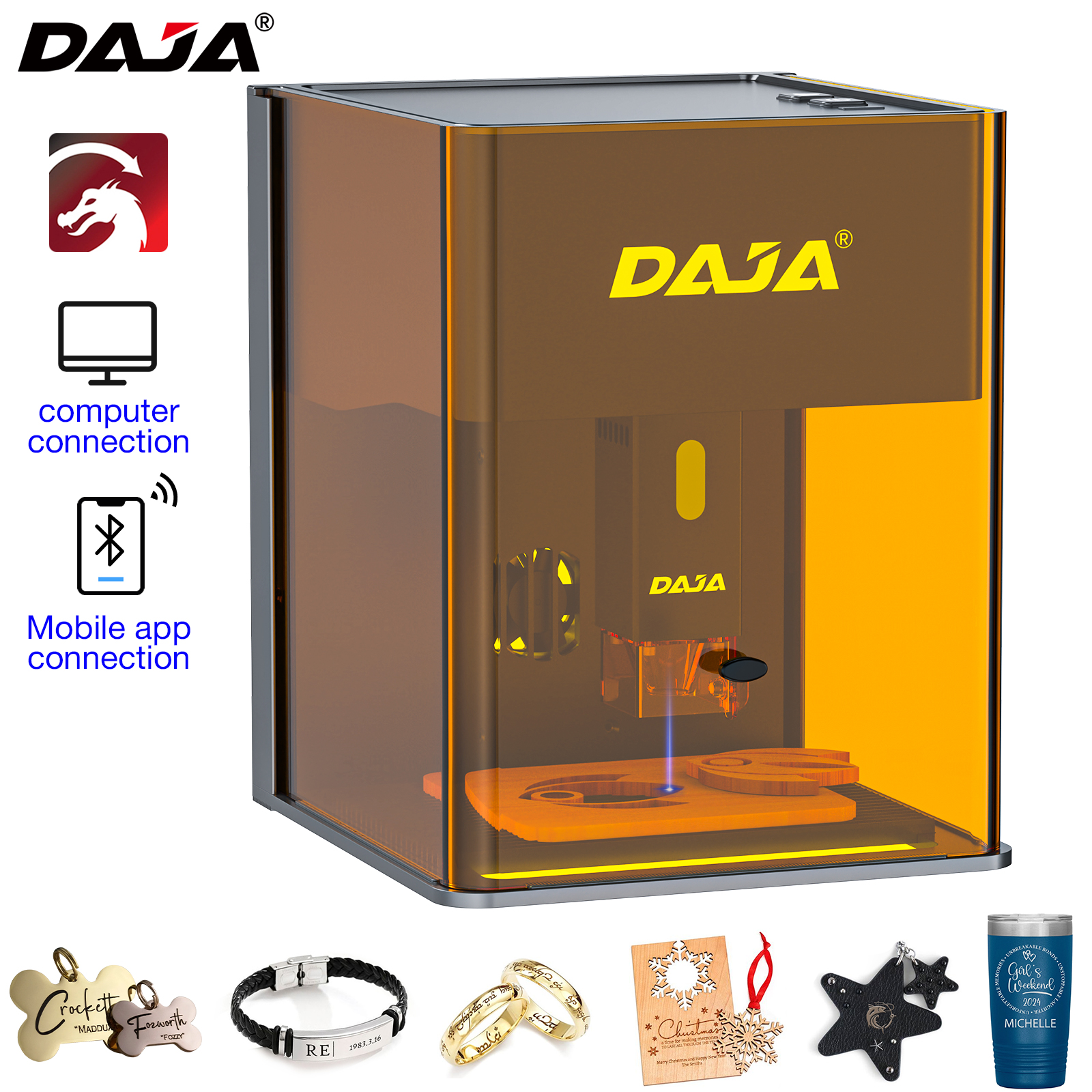 DAJA DJ6 Pro Mini Laser Engrav - Industrial Laser Cutting Machine recensione e prezzo