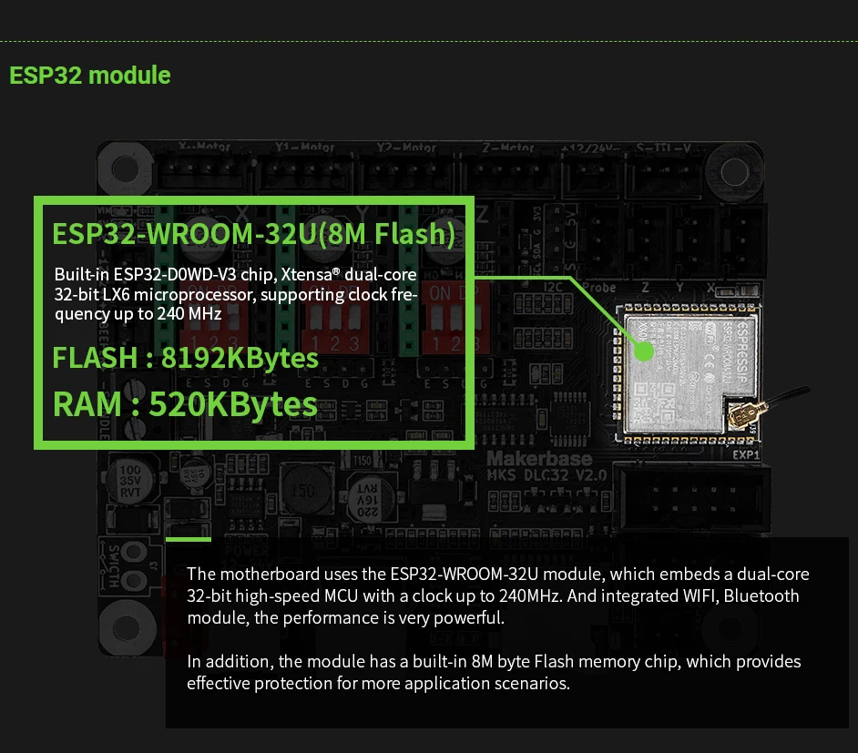 Makerbase MKS DLC32 V2.1 32Bit - Industrial Laser Sensor recensione e prezzo