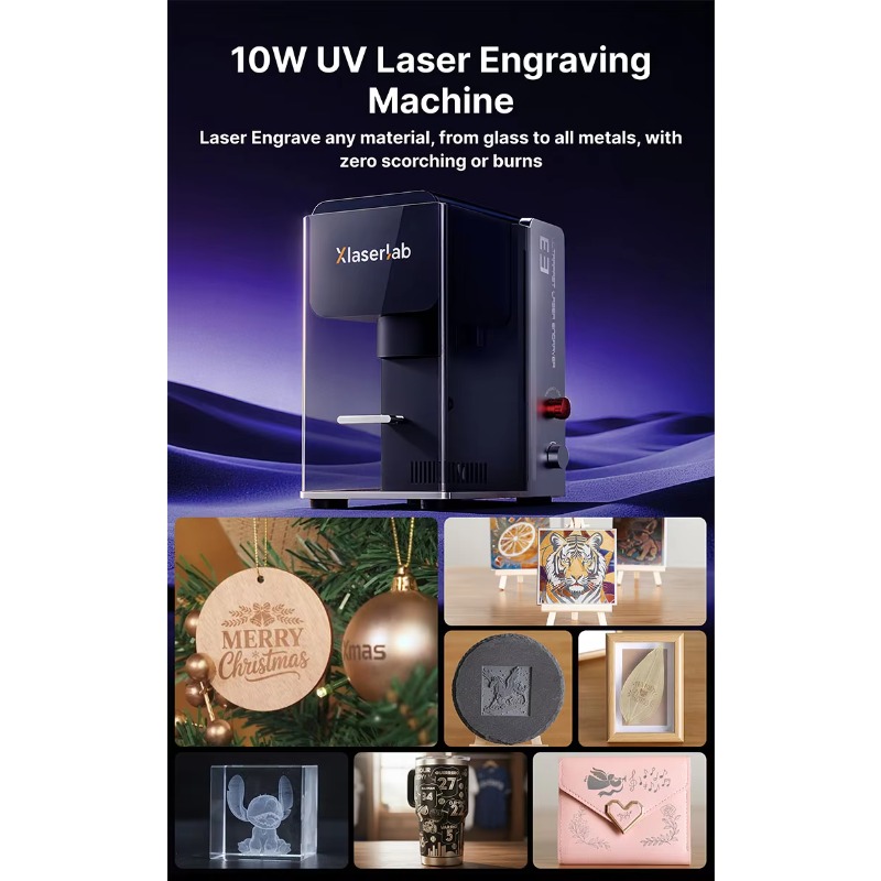 E3 UV Laser Engraver 10000mm/s - Industrial Grade Laser Engraver recensione e prezzo