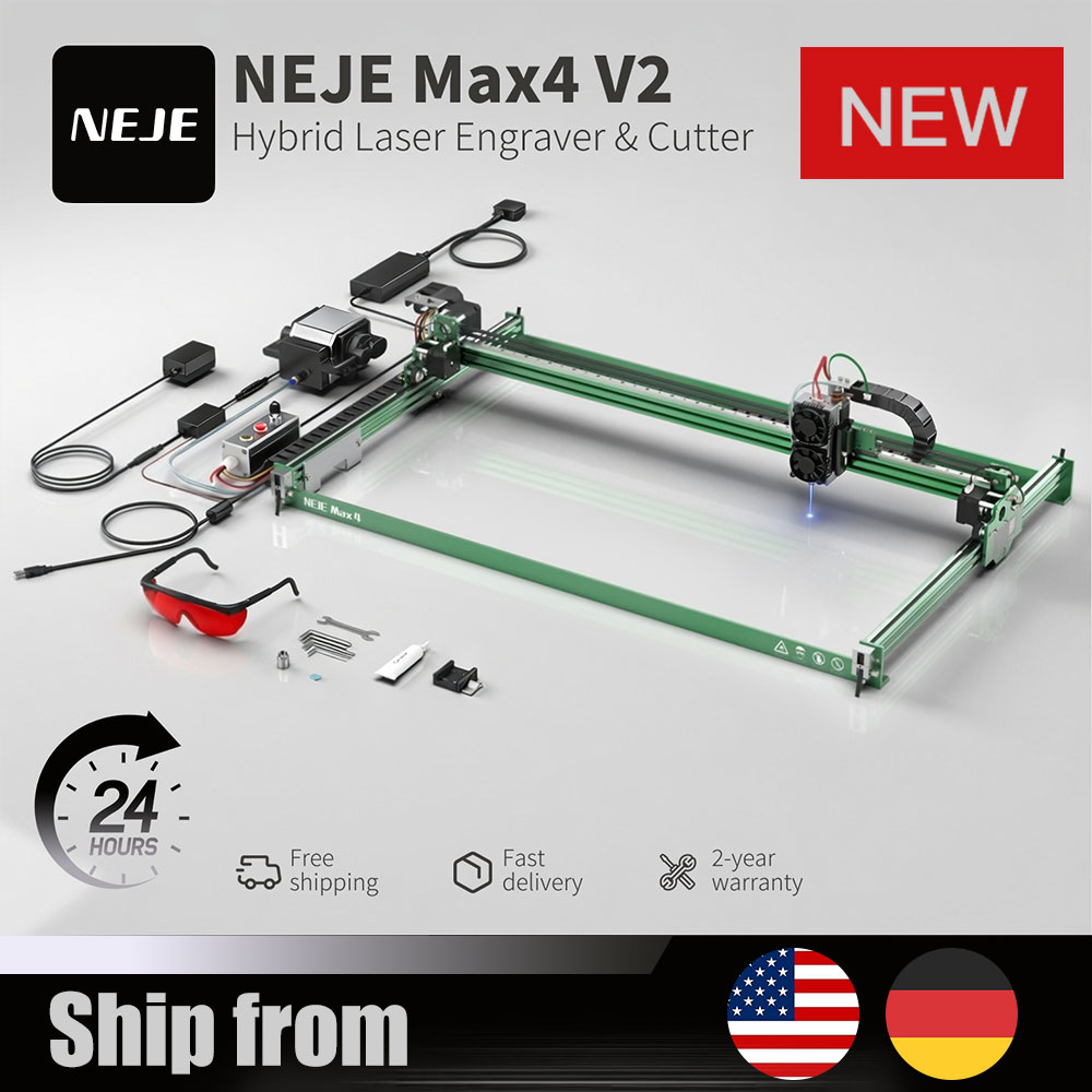 NEJE Max4 V2 E80 80W Laser Eng - Industrial Grade Laser Engraver recensione e prezzo
