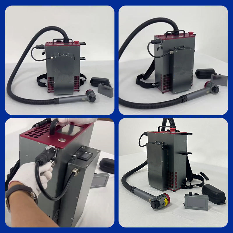Backpack Portable Type Handhel - Industrial Laser Cleaning Machine Price recensione e prezzo