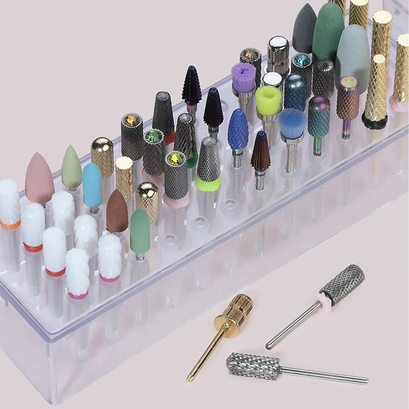 48 Holes Clear Nail Drill Bits - Acrylic Cutting Machine recensione e prezzo