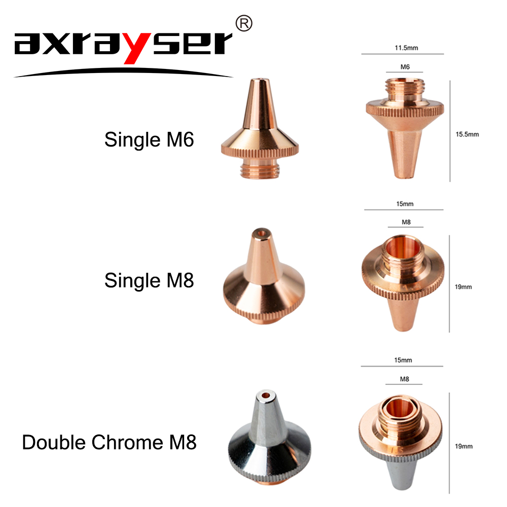 3D Laser Nozzles M8 M6 Single  - Industrial Fiber Laser recensione e prezzo