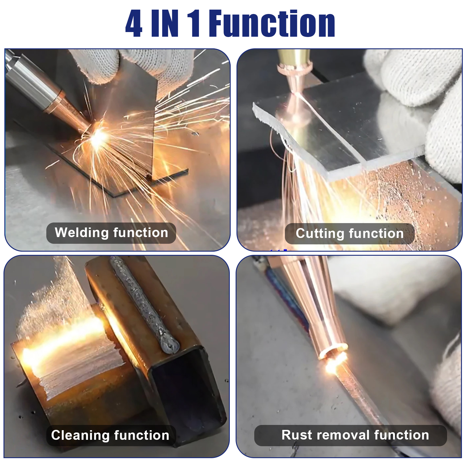 3000W 4 IN 1 Fiber Laser Weldi - Industrial Fiber Laser recensione e prezzo