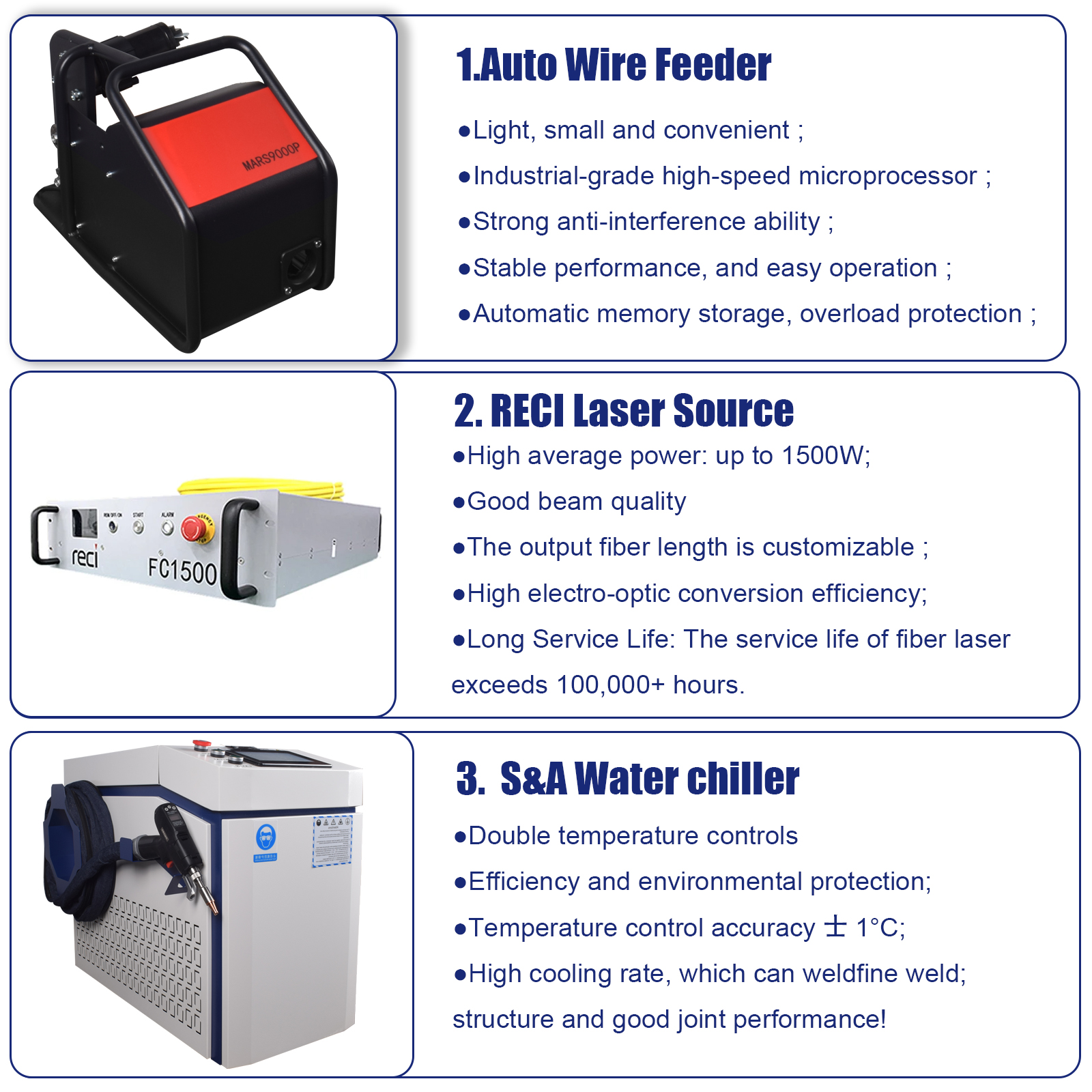 3000W 4 IN 1 Fiber Laser Weldi - Industrial Fiber Laser recensione e prezzo