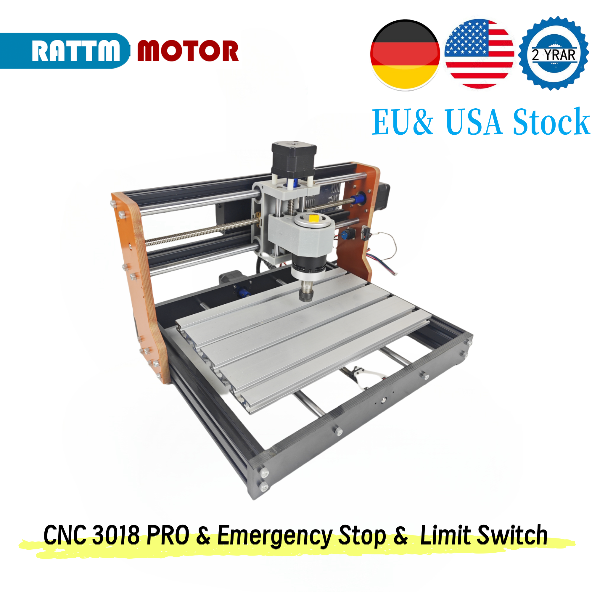 【EU&USA Stock】CNC 3018 PRO Las - Industrial Laser Sensor recensione e prezzo