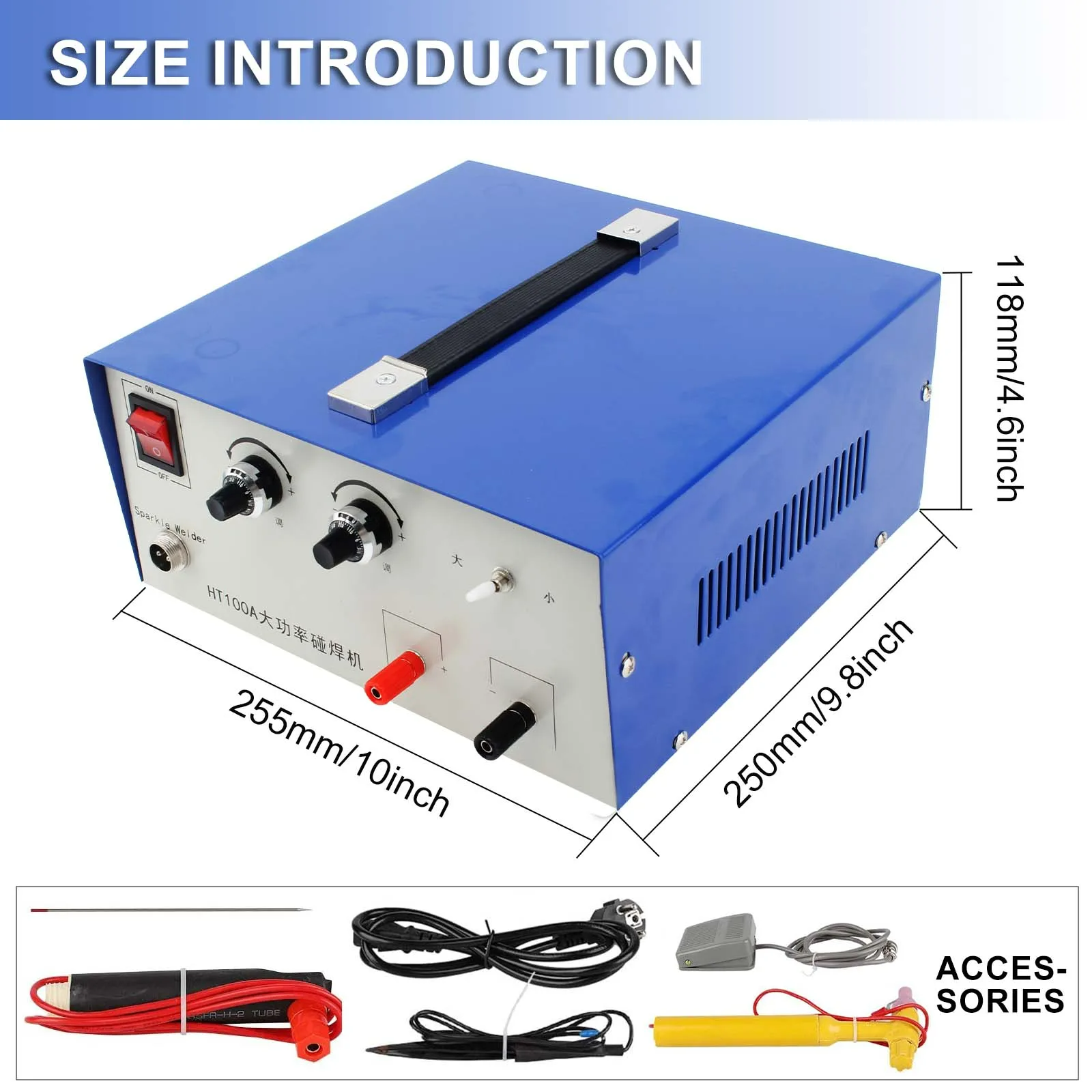 100A Spot Welding Machine Jewe - Industrial Laser Welding Machine Hand Held recensione e prezzo