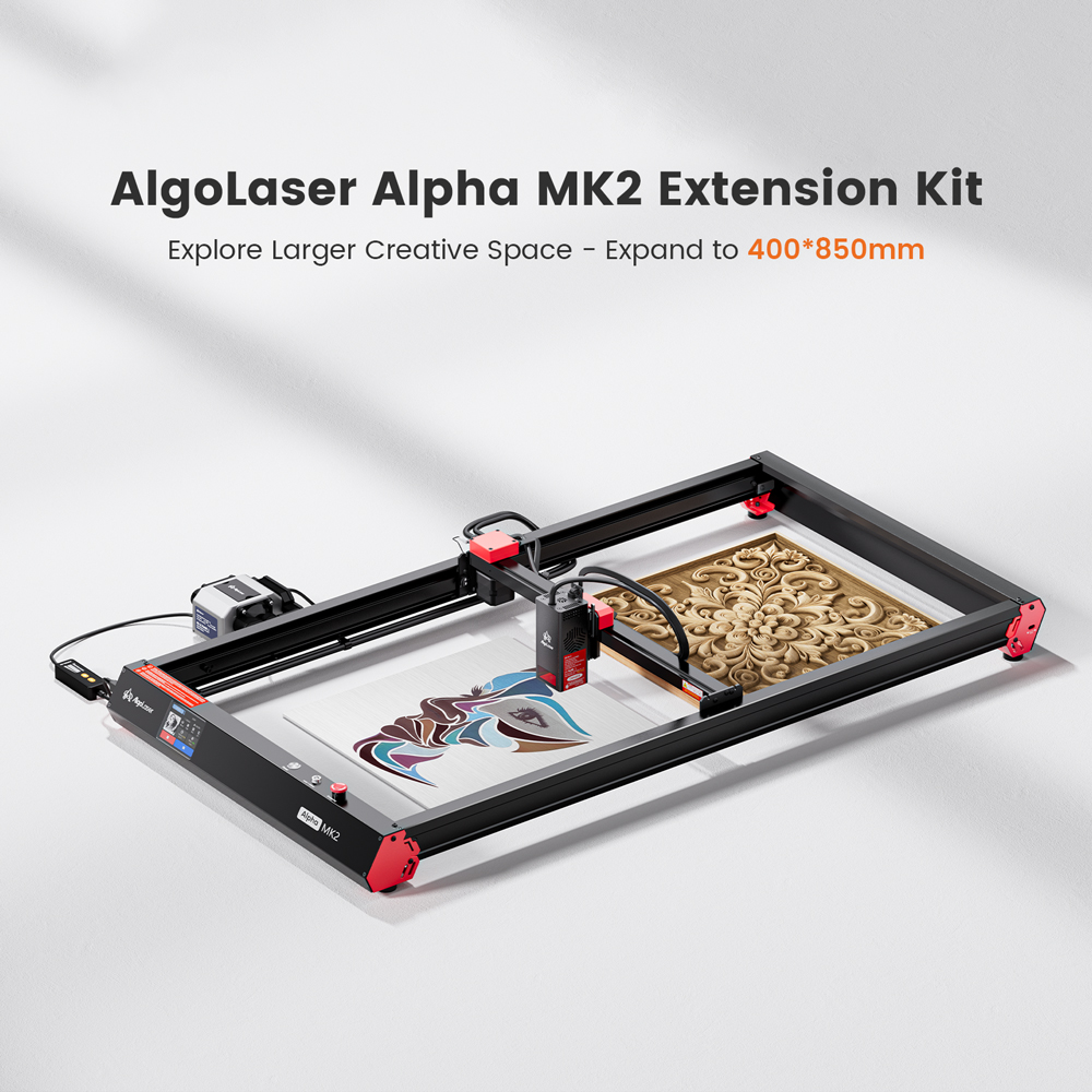 AlgoLaser Alpha MK2 20W Touch  - Industrial Laser Cutter recensione e prezzo