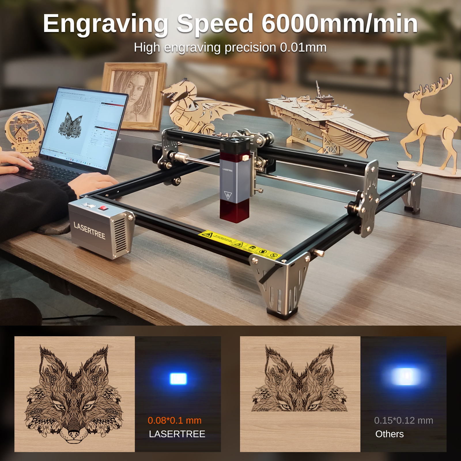 LASER TREE K1 Mini Laser Engra - Industrial Laser Blasting recensione e prezzo