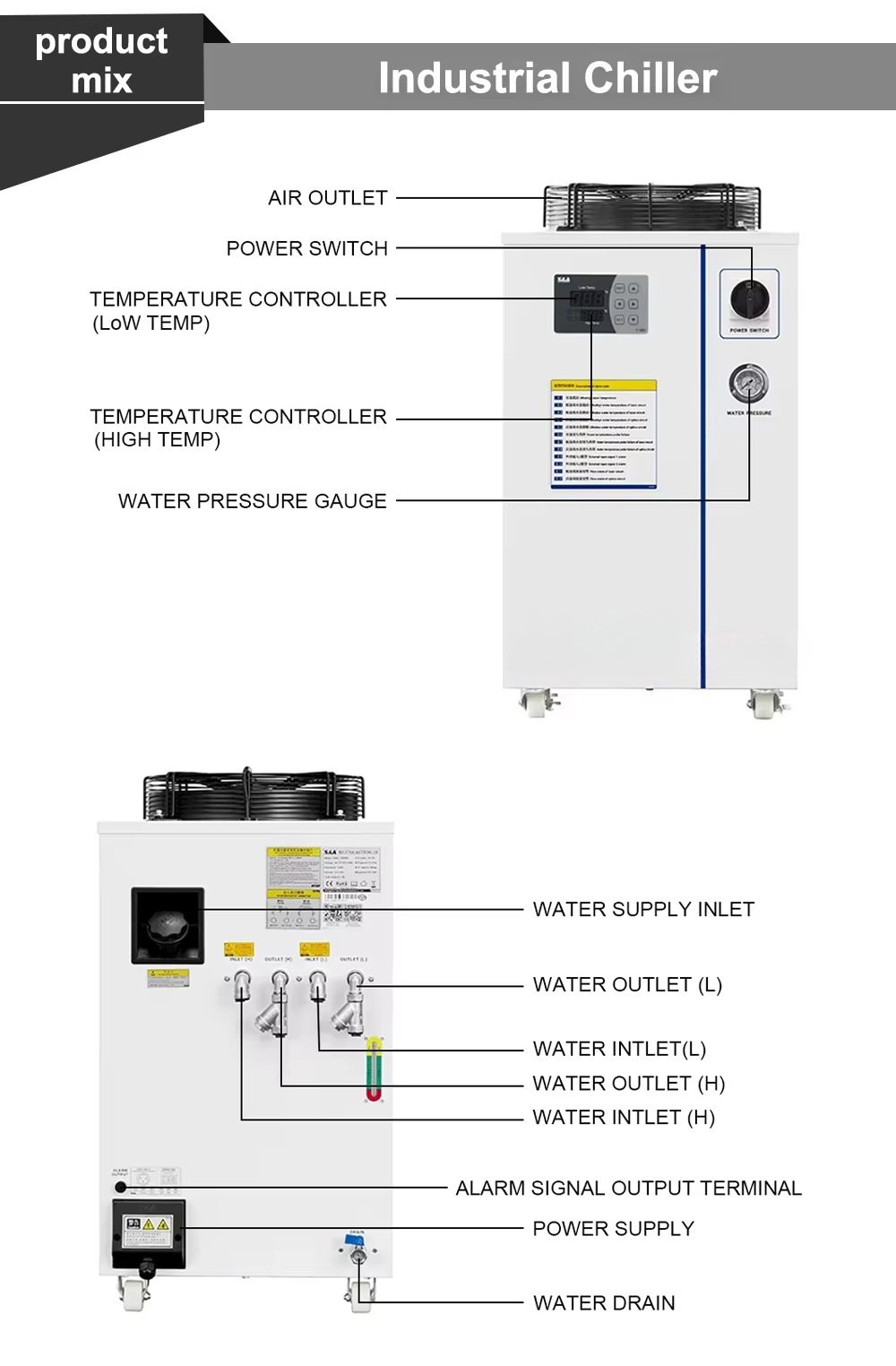 Air Water Chiller for Fiber La - Industrial Grade Laser Engraver recensione e prezzo