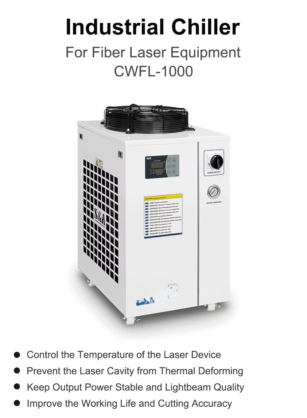 Air Water Chiller for Fiber La - Industrial Grade Laser Engraver recensione e prezzo