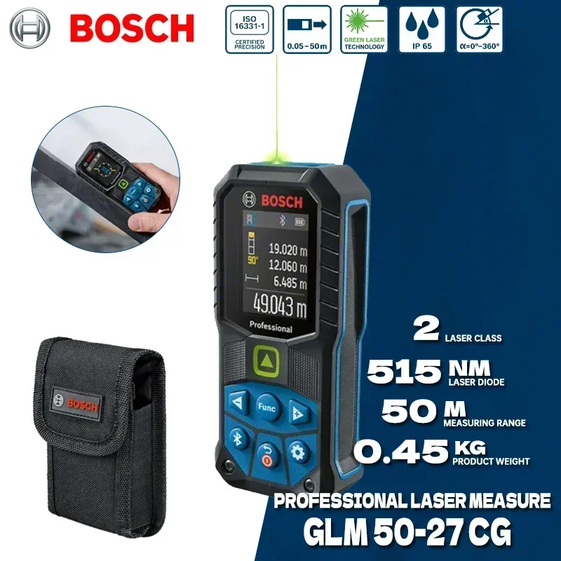 BOSCH GLM 50-27 CG Laser Range - Industrial Laser Drill recensione e prezzo