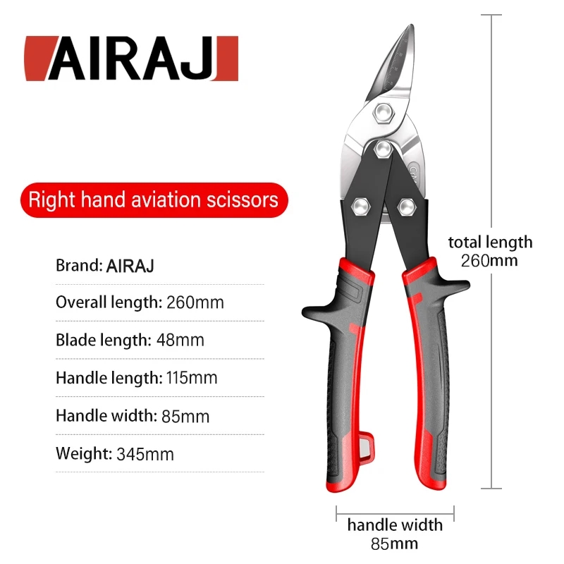 AIRAJ  Aviation Scissor Tin Sn - Industrial Laser Blasting recensione e prezzo